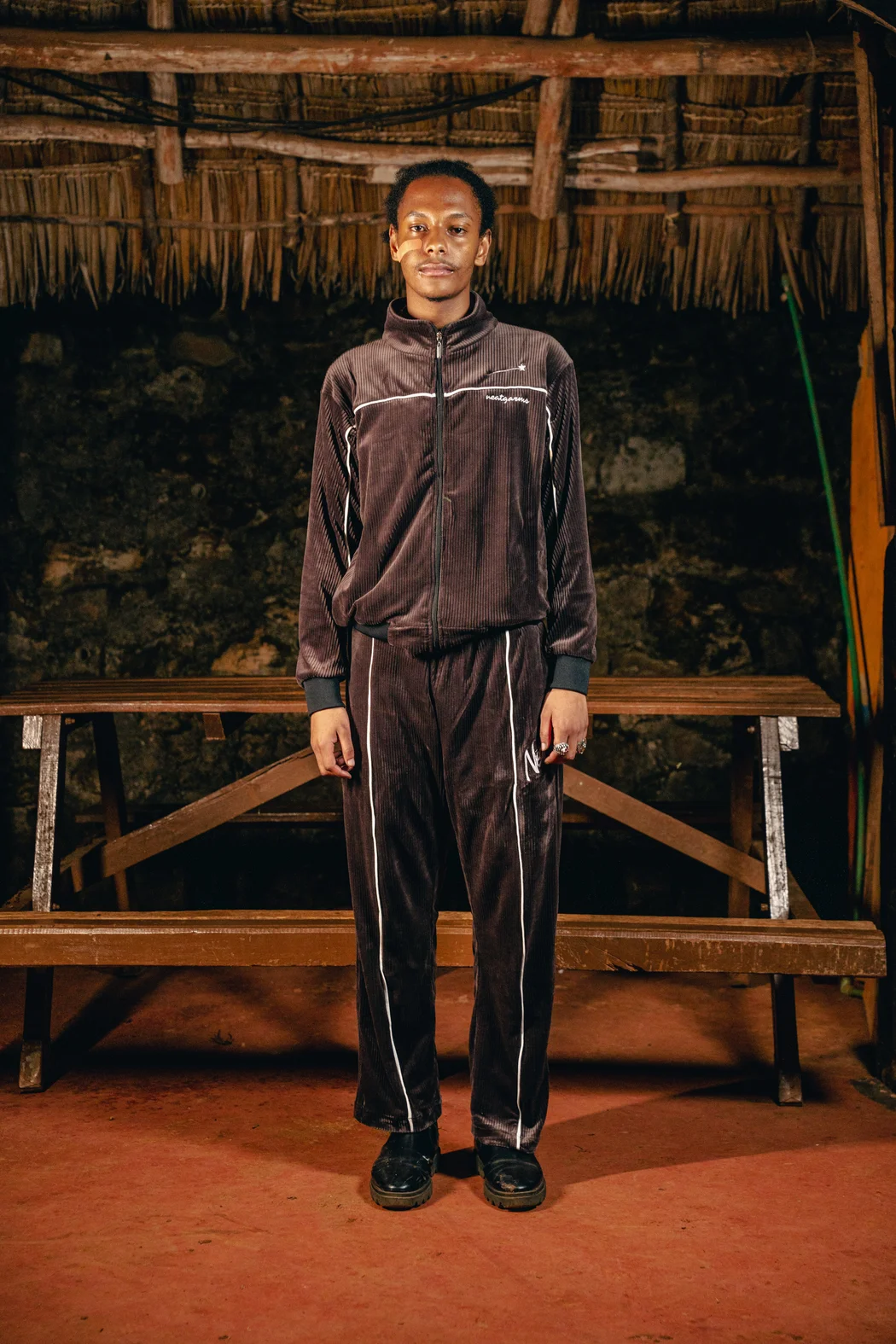 Soft Hours Track Suit - Front View